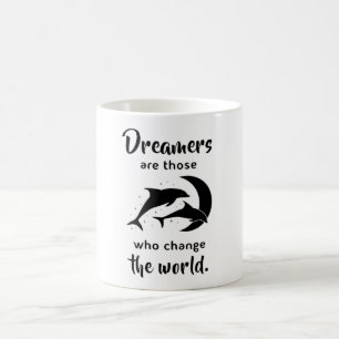Taza De Café Dolphins Dolphin Sea Fish Animal Ocean Funny Gift