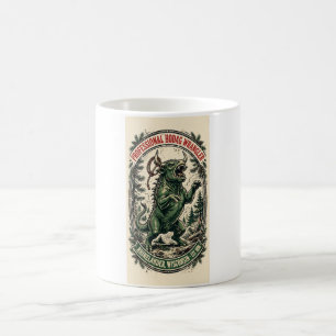 Taza De Café Domador profesional de Hodag Rhinelander Wisconsin