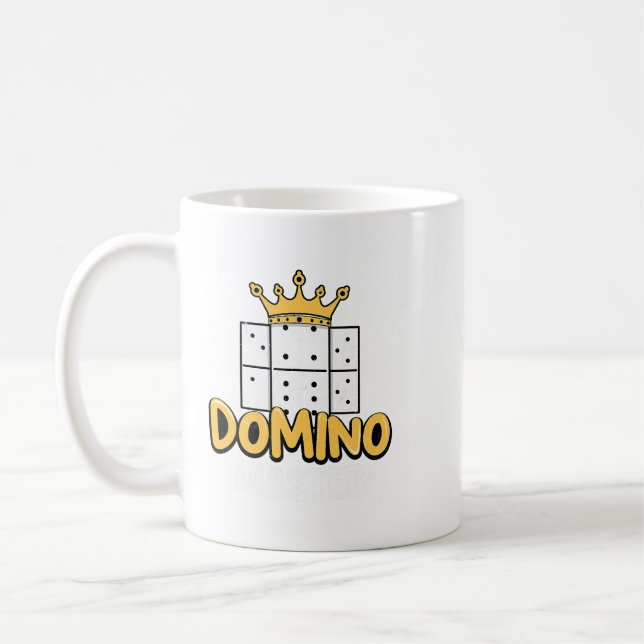 Taza De Café Domi juego Dominoes Tile Dominos (Izquierda)