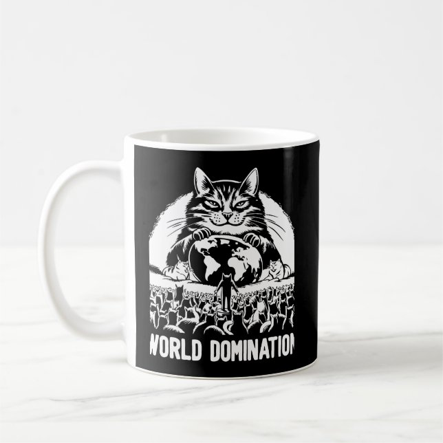 Taza De Café Dominación mundial 1 (Izquierda)