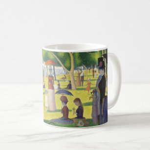 Taza De Café Domingo en La Grande Jatte por Georges Seurat