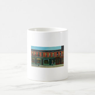Taza De Café Domingo temprano por la mañana - Edward Hopper