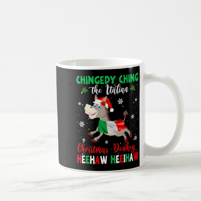 Taza De Café Dominick The Christmas Italian Chris  (Derecha)