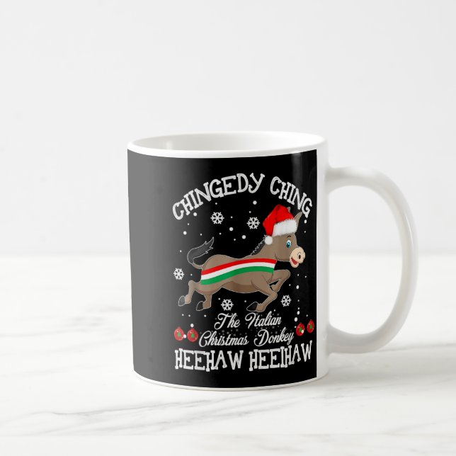 Taza De Café Dominick The Christmas Italian Chris  (Derecha)