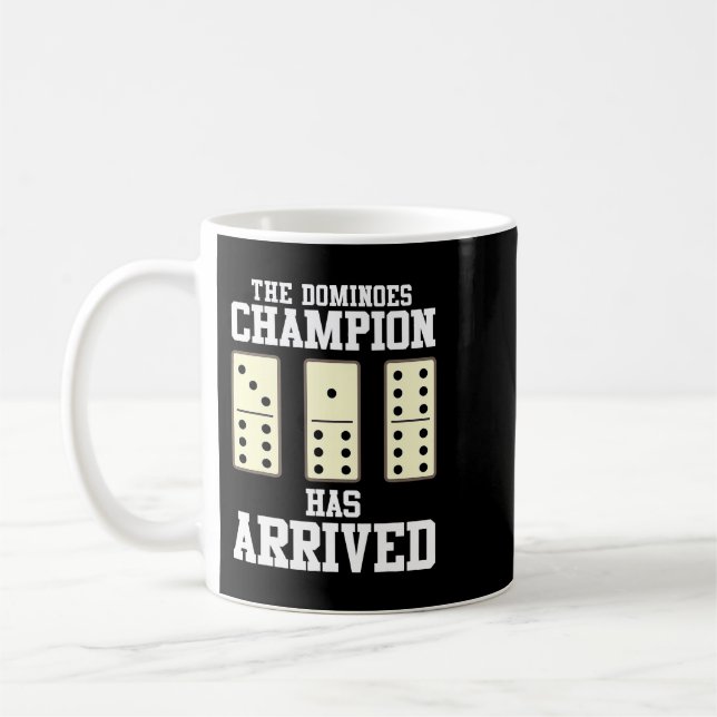 Taza De Café Dominoes Game Funny Gift (Izquierda)