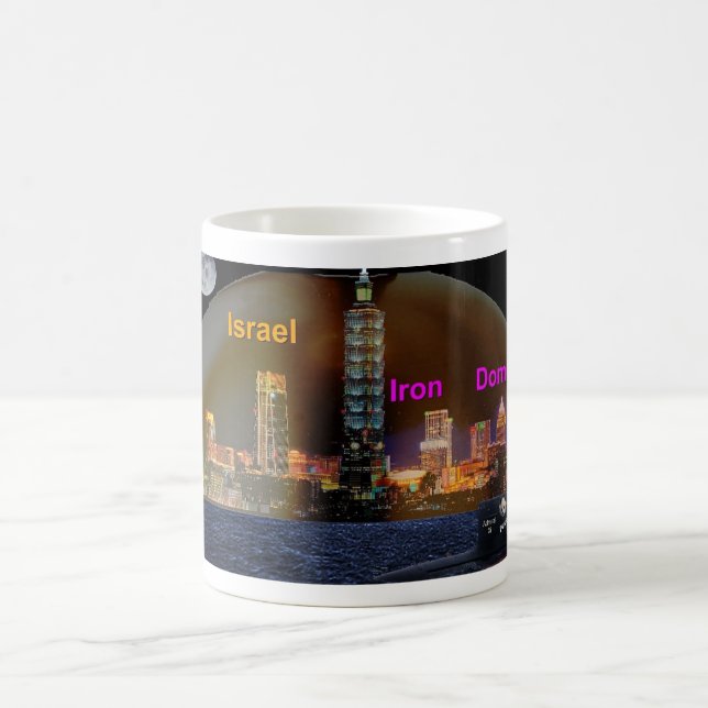 Taza De Café Domo de hierro de Taiwán (Centro)