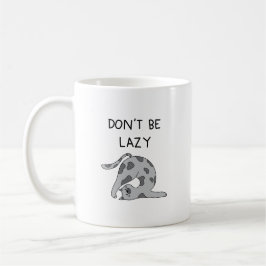 Taza De Café Don’t Be Lazy Yoga Cat