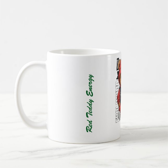 Taza De Café Don Vitone – Oso Vitotone Rojo Rey – El Rojo (Izquierda)