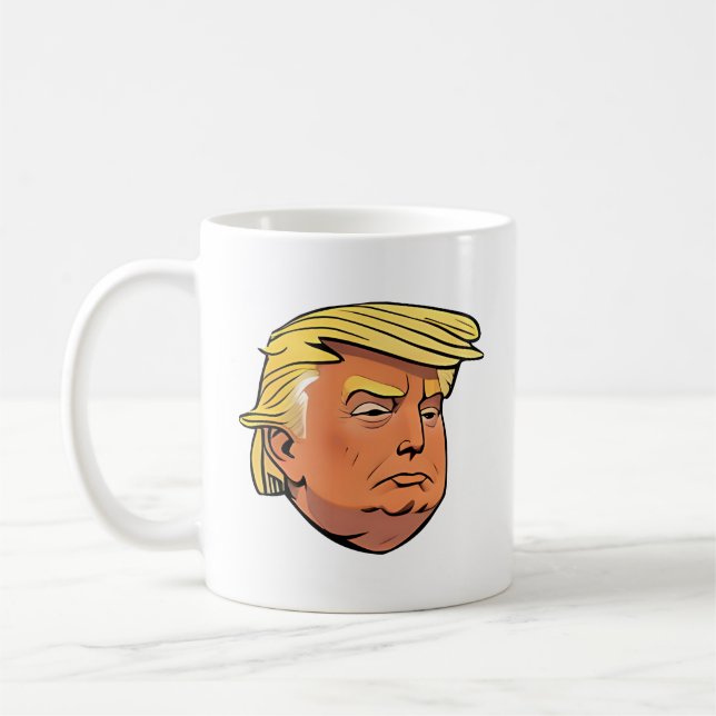Taza De Café Donald J Trump Mug (Izquierda)