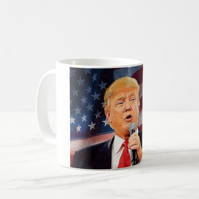 Taza De Café Donald Trump (Anverso izquierdo)