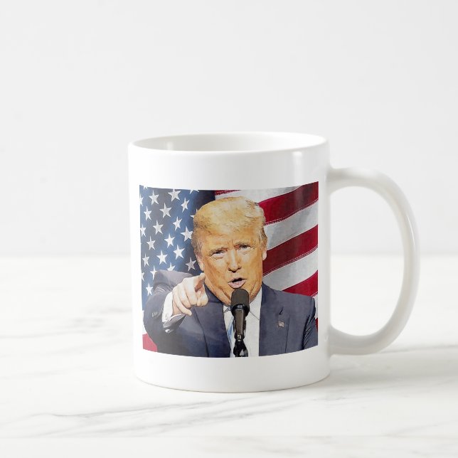 Taza De Café Donald Trump (Derecha)