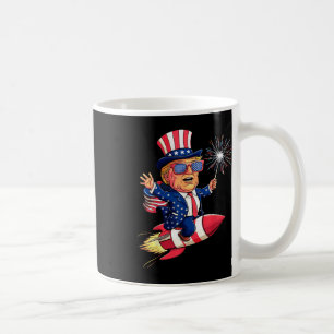 Taza De Café Donald Trump 2024 Feliz 4 De Julio A Trump
