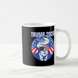 Taza De Café Donald Trump 2024 Presidente Conservador Republica