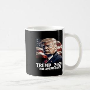 Taza De Café Donald Trump 2024 Toma América Ck Elección - El R