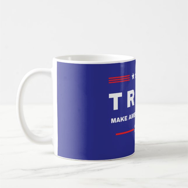 Taza De Café Donald Trump 2024 vuelve a hacer retroceder a Esta (Izquierda)