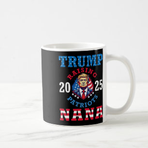 Taza De Café Donald Trump 2025 Criando Patriotas Nana Apoyo Pr