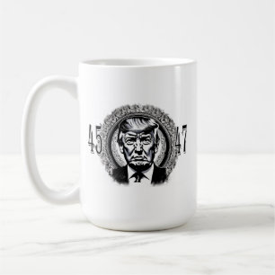 Taza De Café Donald Trump 45/47