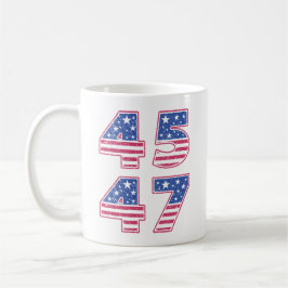 Taza De Café Donald Trump 45-47