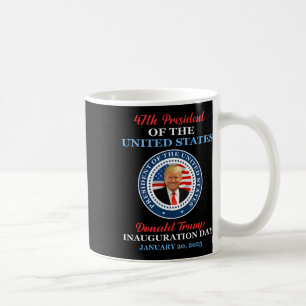 Taza De Café Donald Trump 47º Presidente Inauguración 2025 Esta