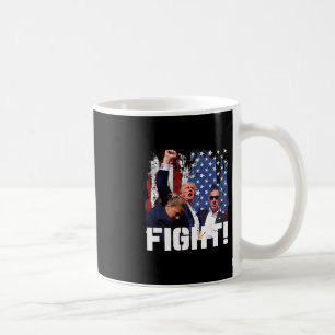 Taza De Café Donald Trump bombea el puño 