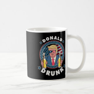 Taza De Café Donald Trump Borracho 4 De Julio Divertido Regalo 