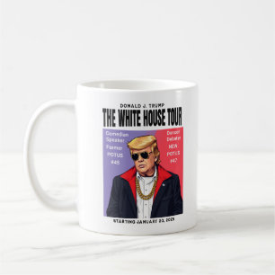 Taza De Café Donald Trump: El tour por la Casa Blanca, estilo 2
