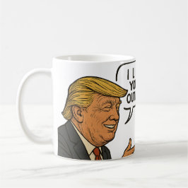Taza De Café Donald Trump elogia la demanda formal de Zelensky