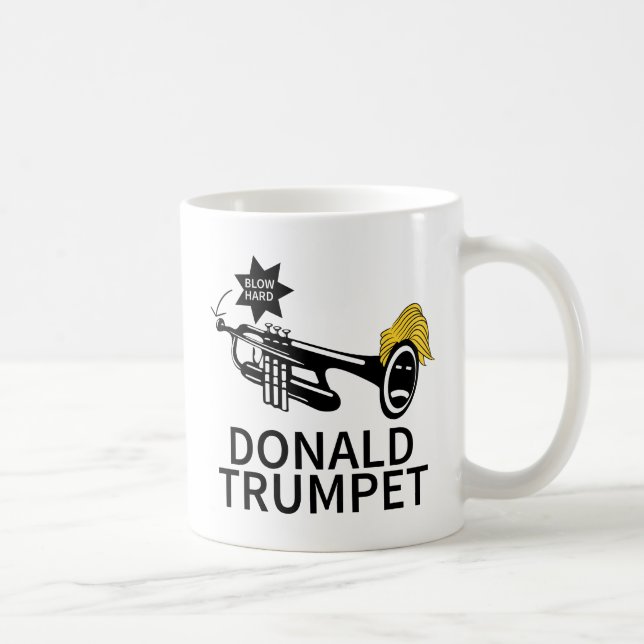 Taza De Café Donald Trump es gracioso (Derecha)