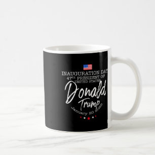 Taza De Café Donald Trump Ganó Inauguración de Elección 2024 Ho