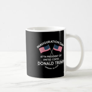 Taza De Café Donald Trump Ganó Inauguración de Elección 2024 Ho