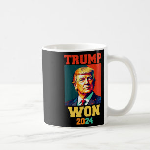 Taza De Café Donald Trump ganó la investidura electoral de 2024