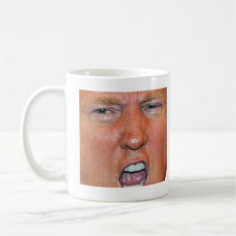 Taza De Café Donald Trump gritando