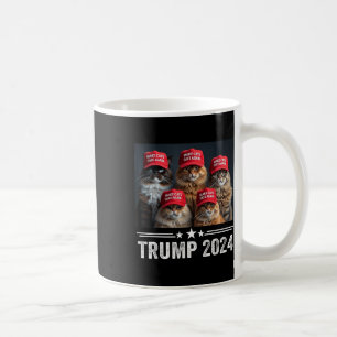 Taza De Café Donald Trump hace que los gatos vuelvan a estar se
