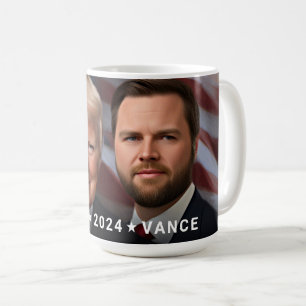 Taza De Café Donald Trump JD Vance 2024 Política