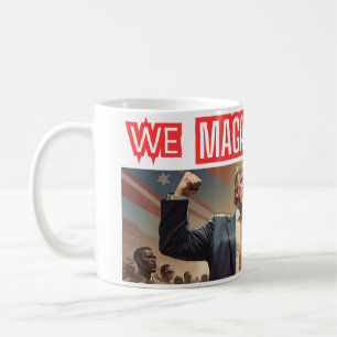 Taza De Café Donald Trump: "Juntos hacemos maGA con la música m