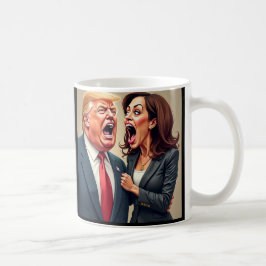 Taza De Café Donald Trump Kamala harris
