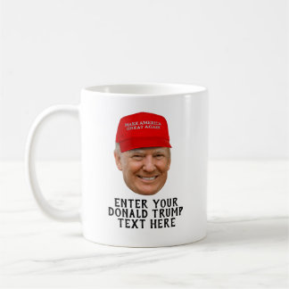 TAZA DE CAFÉ DONALD TRUMP MAGA PERSONALIZADA