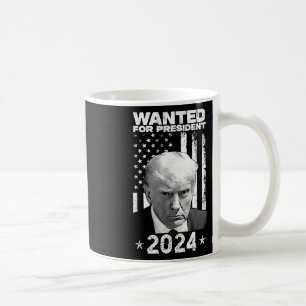 Taza De Café Donald Trump Mug Shot Se Quiere Para Los Ee.Uu. Pr