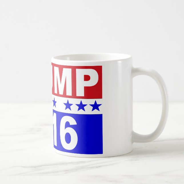 Taza De Café Donald Trump para el presidente 2016 (Derecha)