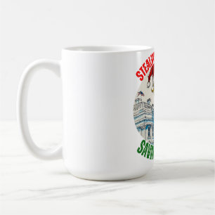 TAZA DE CAFÉ DONALD TRUMP - ROBAR NAVIDADES, SALVAR A ESTADOS U