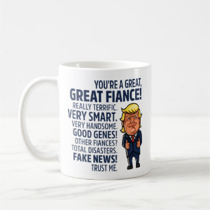 Taza De Café Donald Trump sarcástico y de molestia "gran