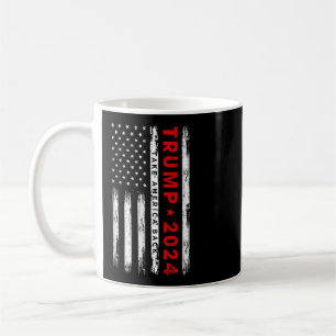 Taza De Café Donald Trump Toma América De Vuelta Bandera Americ
