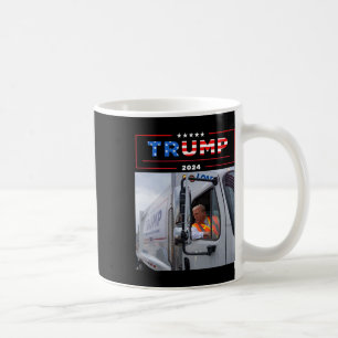 Taza De Café Donald Trump viaja en basura camiseta