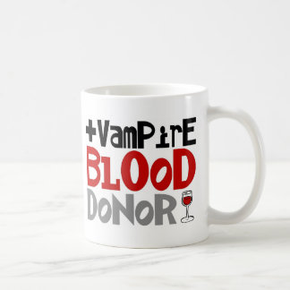 Taza De Café Donante de sangre del vampiro
