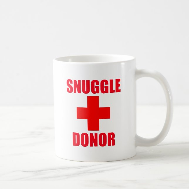 Taza De Café Donante del Snuggle (Derecha)
