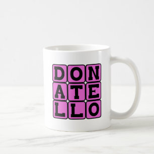 Taza De Café Donatello, artista del Renacimiento