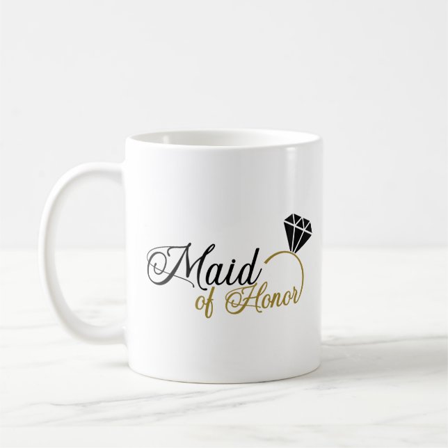 Taza De Café doncella de honor (Izquierda)