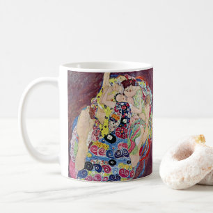 Taza De Café Doncella (Virgen), Gustav Klimt, Arte Nouveau Anti