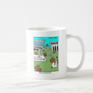 Taza De Café Donde El Búfalo Roma Regalos y Camisetas Divertida
