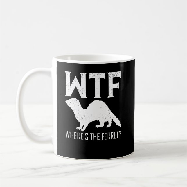 Taza De Café ¿Dónde está el regalo de los animales salvajes? (Izquierda)